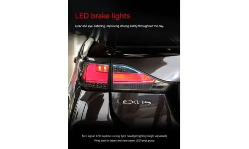 Задние LED-фонари динамический поворотник для Lexus CT200h (2011-2017), комплект, комплект, FT Carlight Carlight — фото 4
