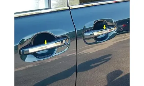 Накладки на ручки дверей из нержавеющей стали для Toyota Sienna 2011-2020 — фото 1