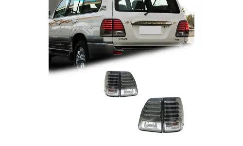 Задние LED-фонари динамический поворотник для Toyota Land Cruiser 100 (1998-2007), комплект, комплект, FT Carlight Carlight — фото 2