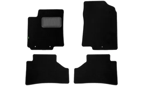 Коврики в салон Klever Standard KIA Rio 2011-2015, 2015-2017, хэтчбек, седан, 4 шт. (текстиль) / Киа Рио — фото 1