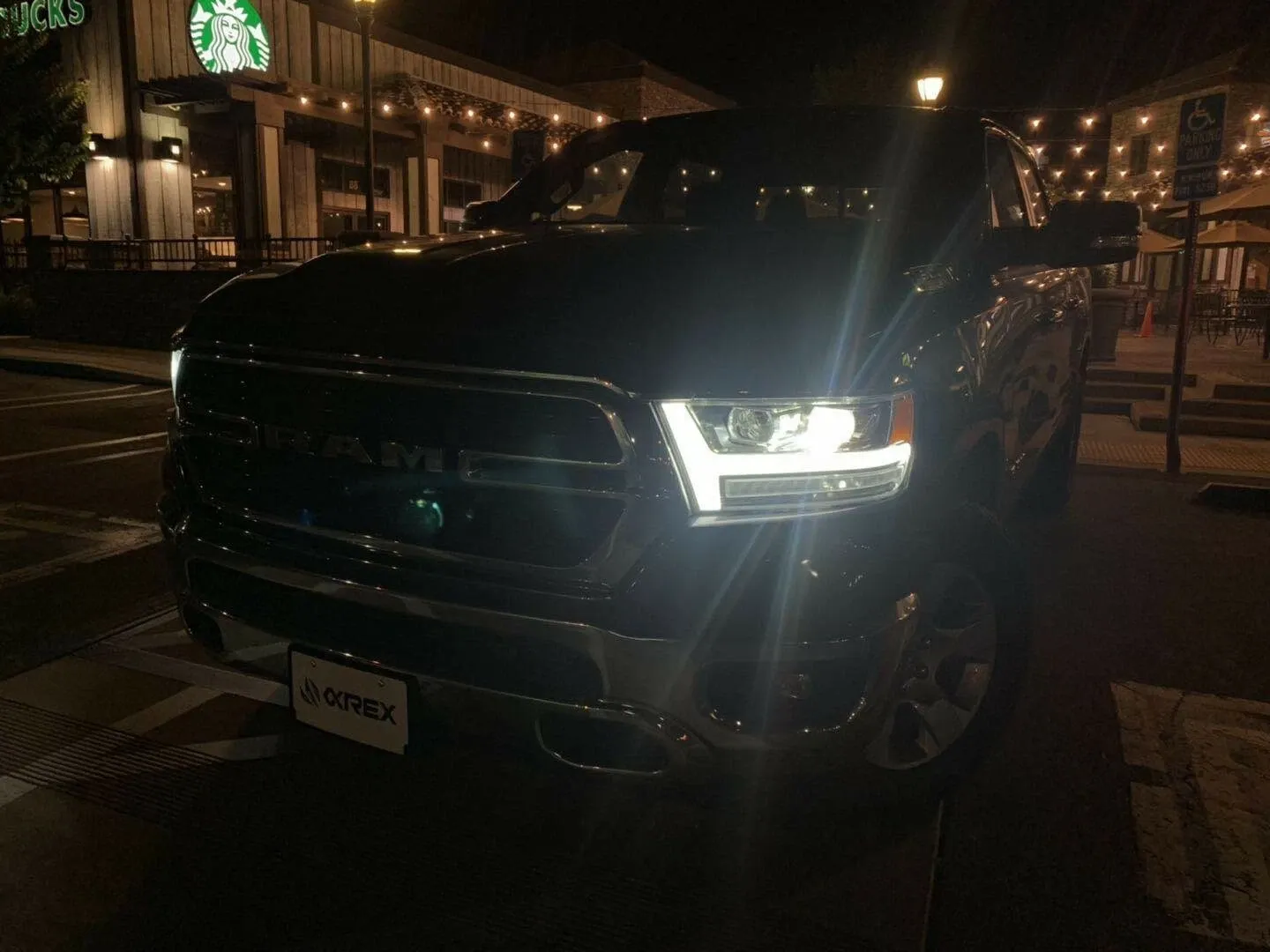 Фары Pro Jet Black для Ram 1500 Tradesman & Big Horn 2019–2024, AlphaRex — фото 3
