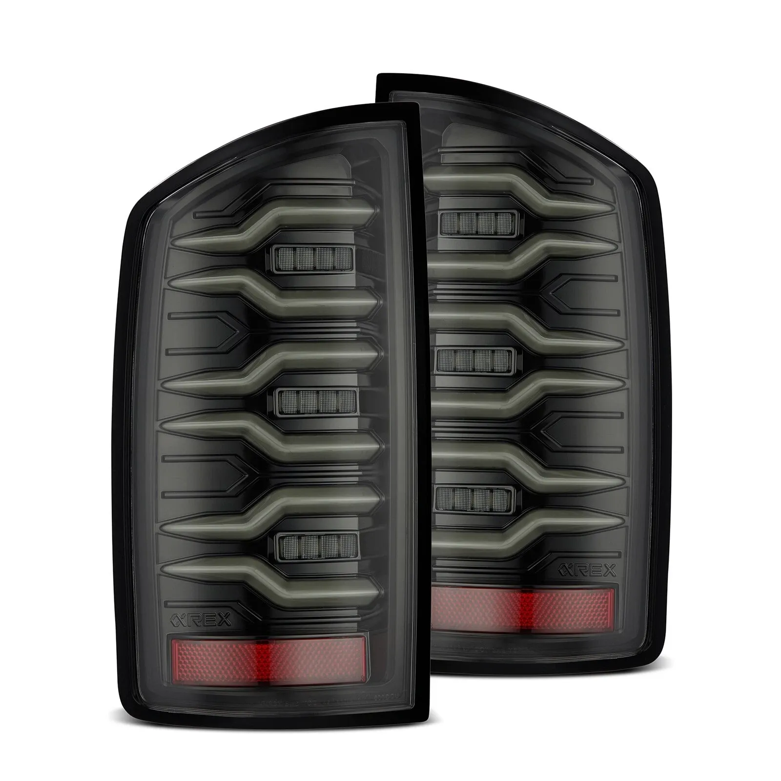 Фонари задние светодиодные LUXX Alpha-Black для Dodge Ram 1500 2002–2006, AlphaRex — фото 2