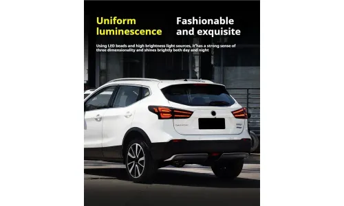 Задние LED-фонари динамический поворотник для Nissan Qashqai (2016-2022), комплект, комплект, FT Carlight Carlight — фото 4