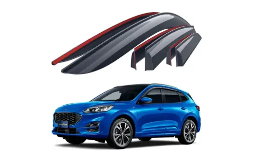 Дефлекторы боковых окон 2020-2023 Ford Escape, накладные, GoodYear — фото 1