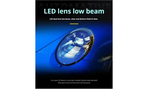 Фары передние LED с ходовыми огнями для Porsche 911 997 (2005-2012), комплект, комплект, FT Carlight Carlight — фото 4