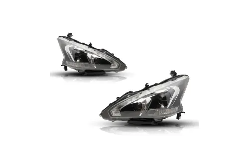 Фары передние LED с ходовыми огнями для Nissan Teana/Altima (2013-2015), комплект, комплект, FT Carlight Carlight — фото 6