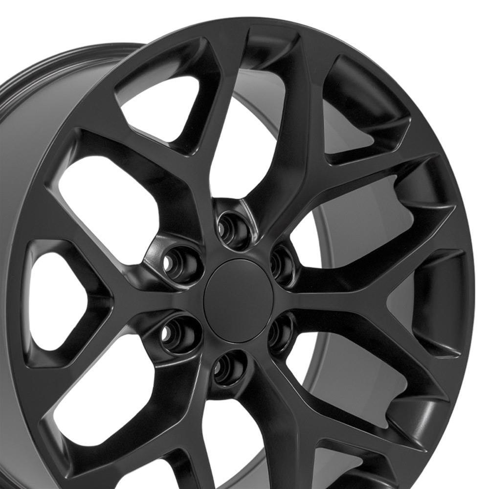 Диск колесный R20x9 Snowflake Сатин Черный OE Wheels — фото 1