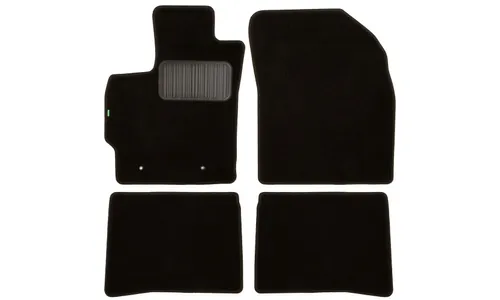 Коврики в салон Klever Standard TOYOTA Prius 2009-2011, 2011-2015, хэтчбек, 4 шт. (текстиль) / Тойота Приус — фото 1