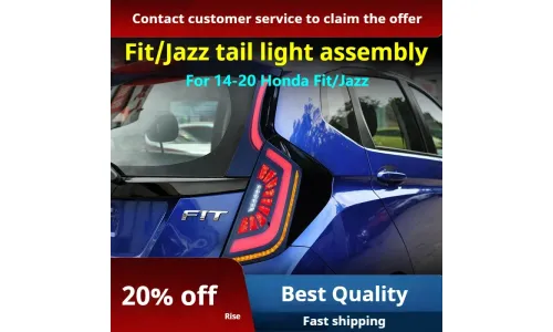 Задние LED-фонари динамический поворотник для Honda Fit GK5 (2014-2020), комплект, комплект, FT Carlight Carlight — фото 2