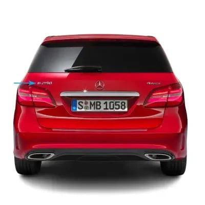Шильдик B220 Mercedes-Benz B W246, хромированный — фото 1