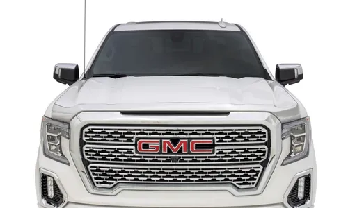 Дефлектор капота AVS для 2019-2023 GMC Sierra 1500, накладка Aeroskin, хром — фото 1
