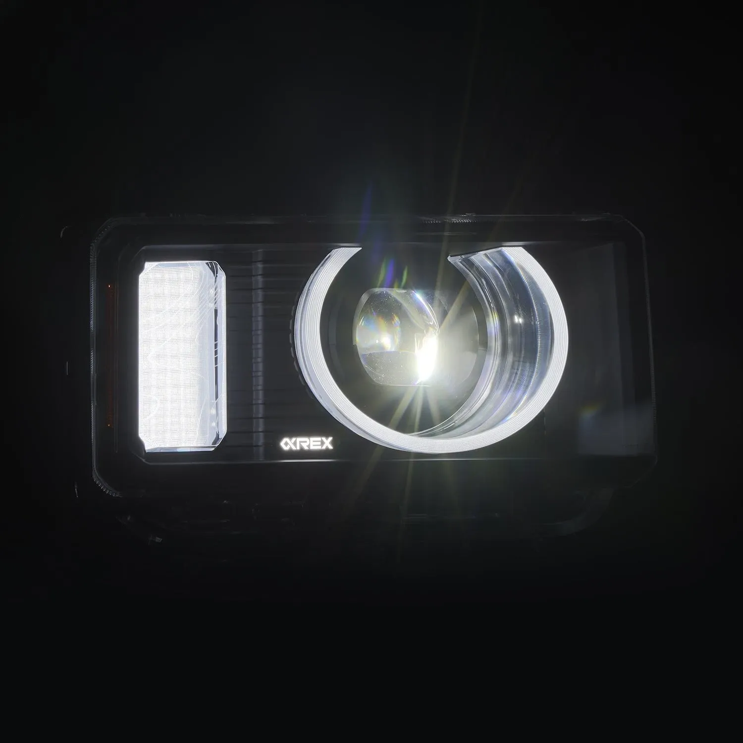 Фары светодиодные Heritage-Edition для Toyota Land Cruiser 2024–2026, AlphaRex — фото 3