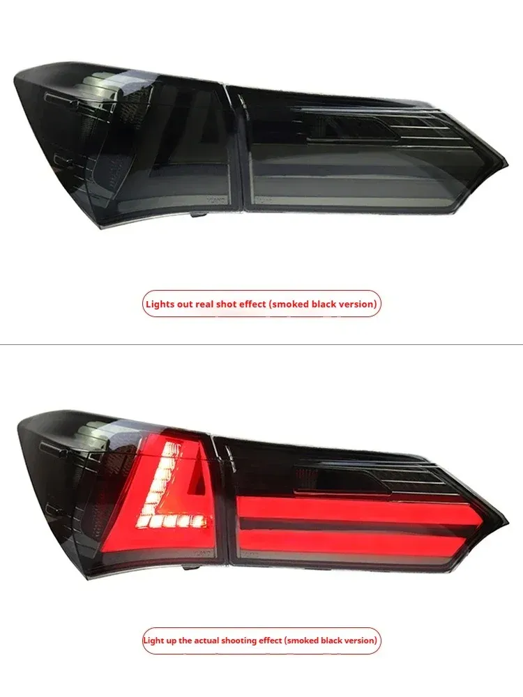 Задние LED-фонари динамический поворотник для Toyota Corolla (2014-2018), комплект, комплект, FT Carlight Carlight — фото 5