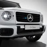Эмблема-звезда Mercedes-Benz G W465 на решетку радиатора, хромированная — фото 5