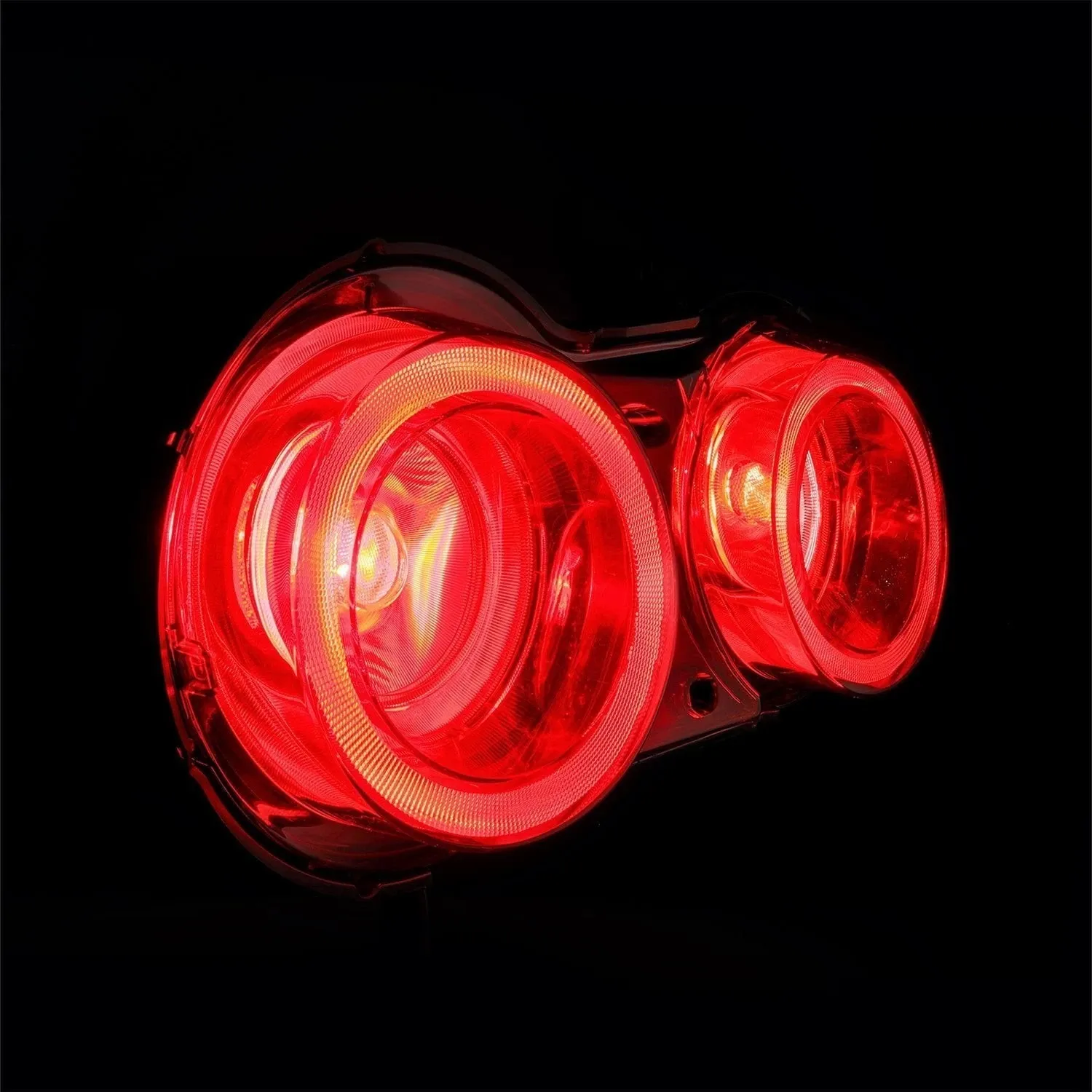 Фонари задние светодиодные Nova Prismatic Red Clear для Nissan GT-R R35 2009–2024, AlphaRex — фото 3