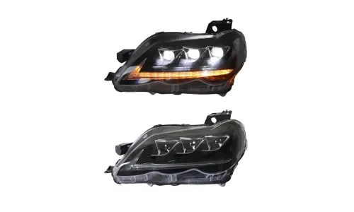 Фары передние LED с ходовыми огнями для Toyota Mark X (2005-2009), комплект, комплект, FT Carlight Carlight — фото 5