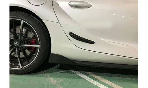 Сплиттеры на боковые двери, карбон, для Toyota Supra 5 A90 (2019-2025) — фото 1