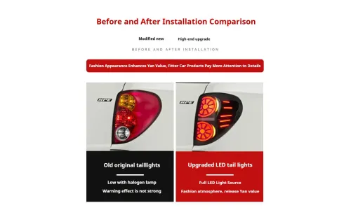 Задние LED-фонари динамический поворотник для Mitsubishi Triton L200 (2005-2014), комплект, комплект, FT Carlight Carlight — фото 1