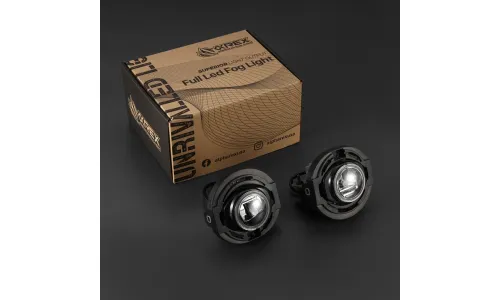 Противотуманные фары светодиодные двухцветные для Chrysler/Dodge/Jeep (см. детали), AlphaRex — фото 1
