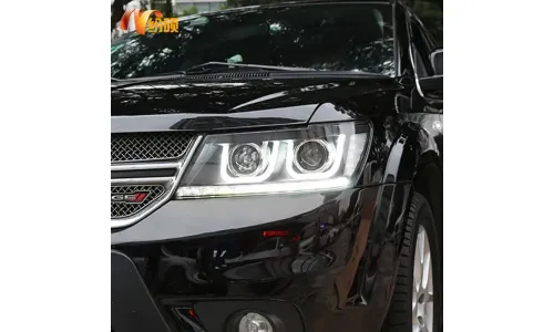 Фары передние LED с ходовыми огнями для Dodge Journey/Freemont (2009-2016), комплект, комплект, FT Carlight Carlight — фото 5