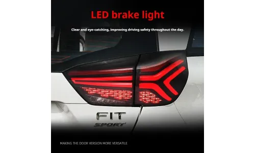 Задние LED-фонари Full LED динамический поворотник для Honda Fit GK5 (2021-2024), комплект, комплект, FT Carlight Carlight — фото 5
