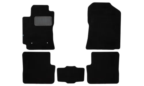 Коврики в салон Klever Premium TOYOTA Corolla (E12) 2000-2004, 2003-2007, седан, 5 шт. (текстиль) / Тойота Королла — фото 1