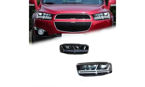 Фары Full LED проектор ДХО для Chevrolet Captiva (2011-2018), комплект, комплект, FT Carlight Carlight — фото 1