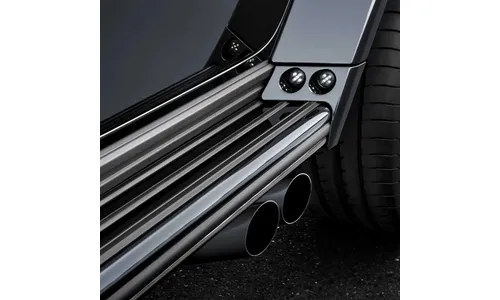 Клапанная выхлопная система BRABUS для Mercedes-AMG G 63 W463A, чёрный хром — фото 3