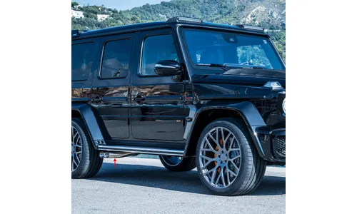Клапанная выхлопная система BRABUS для Mercedes-AMG G 63 W463A, хром — фото 3