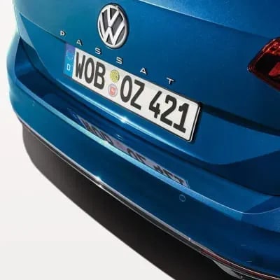 Защитная пленка заднего бампера Volkswagen Passat B8 Variant, прозрачная — фото 1