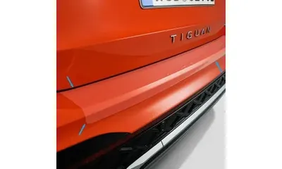Защитная пленка заднего бампера Volkswagen Tiguan 3 CT1, прозрачная — фото 1