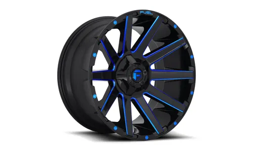 Диск колесный R20x9 Contra D644 Глянцевый черный Fuel Off-Road — фото 1