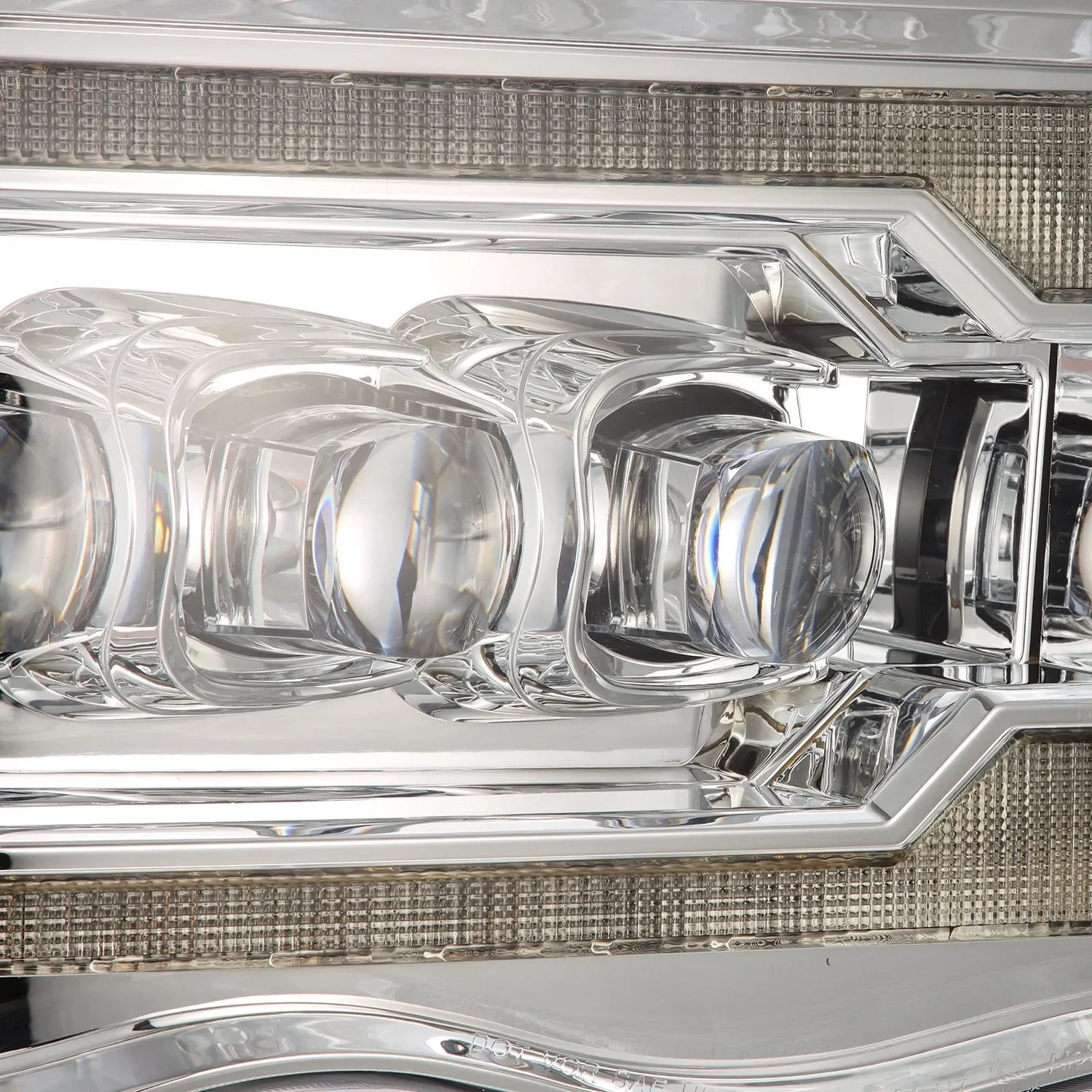 Фары проекторные светодиодные Nova для Dodge Ram 1500 2002–2005, AlphaRex — фото 2