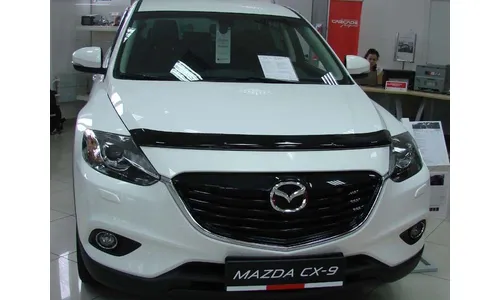 Дефлектор капота темный MAZDA CX9 2008-2016, NLD.SMACX90812 / Мазда СХ-9 — фото 1