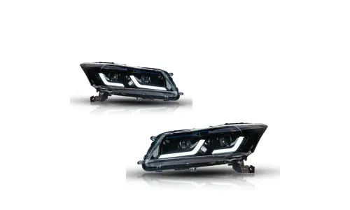 Фары передние LED с ходовыми огнями для Honda Accord 8 (2008-2013), комплект, комплект, FT Carlight Carlight — фото 6