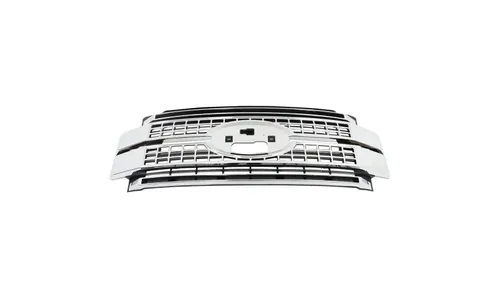 Хромированная и черная решетка HC3Z8200BC для Ford Super Duty F-250 F-350 F-450 2017-2019 годов выпуска — фото 2