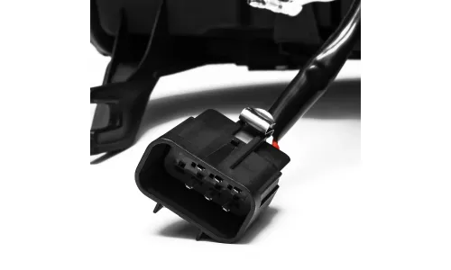 Фары галогеновые PRO Series Black для GMC Sierra 1500 2007–2013, AlphaRex — фото 4
