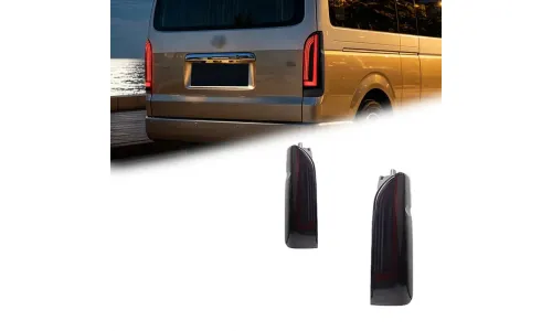 Задние LED-фонари динамический сигнал поворота для Toyota Hiace (2005-2018), комплект, комплект, FT Carlight Carlight — фото 1