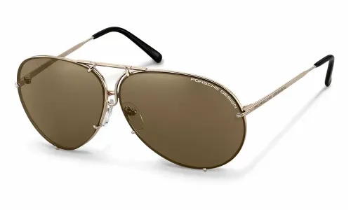 Солнцезащитные очки Porsche Design Sunglasses, P´8478 A 69 V604, Light Gold, оригинал — фото 1