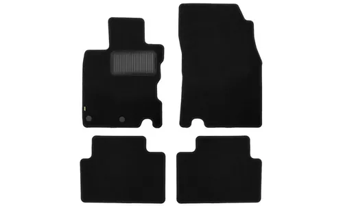 Коврики в салон Klever Standard NISSAN Qashqai 2006-2010, 2010-2013, кроссовер, 4 шт. (текстиль) / Ниссан Кашкай — фото 1