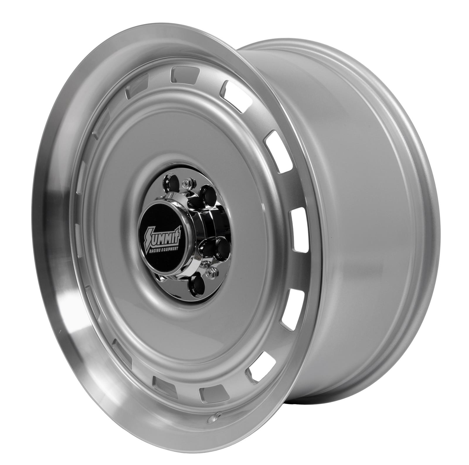 Диск колесный R20x9 AlumaRally Wheels 20x9 Серебро Summit Racing — фото 1