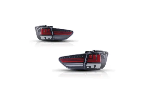 Задние LED-фонари динамический поворотник для Toyota Wish (2009-2015), комплект, комплект, FT Carlight Carlight — фото 6