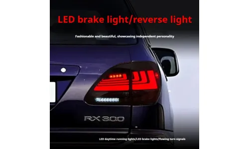 Задние LED-фонари динамический поворотник для Lexus RX300/RX330 (1998-2003), комплект, комплект, FT Carlight Carlight — фото 3