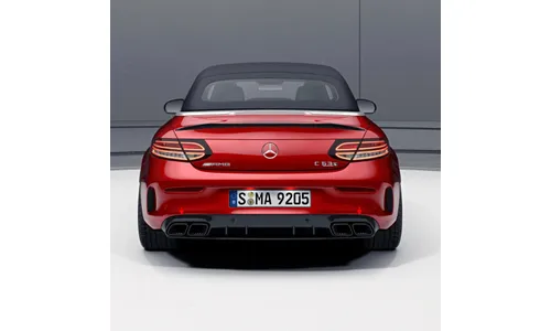 Задний диффузор C 63 S AMG для Mercedes-Benz C-Класса C205/A205, Night Package — фото 1