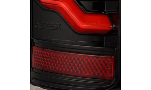 Фонари задние светодиодные Luxx Black Red для Ford F-150/250/350 Bronco 1989–1996, AlphaRex — фото 7