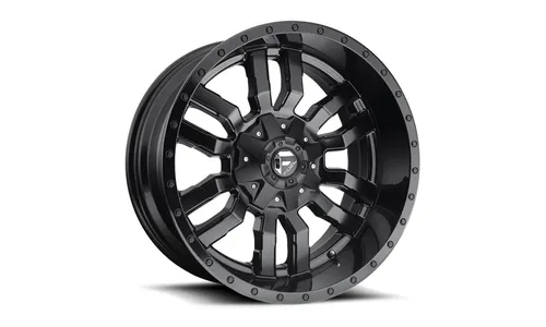 Диск колесный R20x9 Sledge D596 Матовый Черный Fuel Off-Road — фото 1