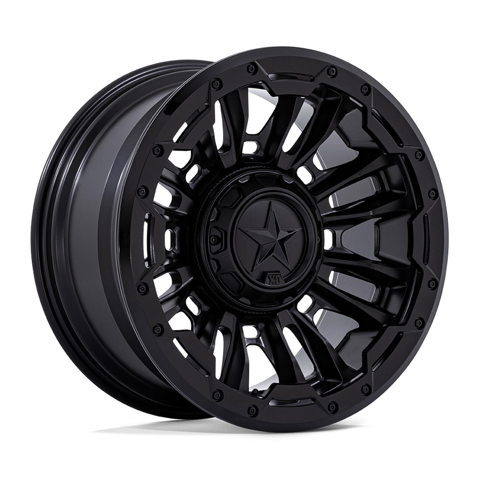 Диск колесный R20x9 XD870 Матовый Черный KMC — фото 1