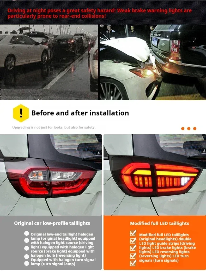 Задние LED-фонари динамический поворотник для Honda Fit Jazz GR9 (2021-2023), комплект, комплект, FT Carlight Carlight — фото 7