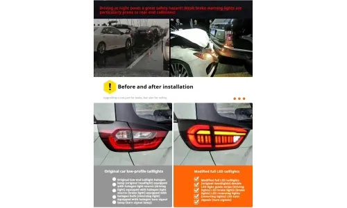 Задние LED-фонари динамический поворотник для Honda Fit Jazz GR9 (2021-2023), комплект, комплект, FT Carlight Carlight — фото 7