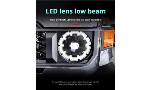 Фары передние LED с ходовыми огнями для Toyota Land Cruiser 70 (2024), комплект, комплект, FT Carlight Carlight — фото 4